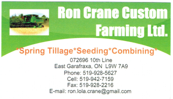 Ron Crane Custom Farming Ltd.